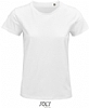Camiseta Organica Pioneer Mujer Sols - Color Blanco